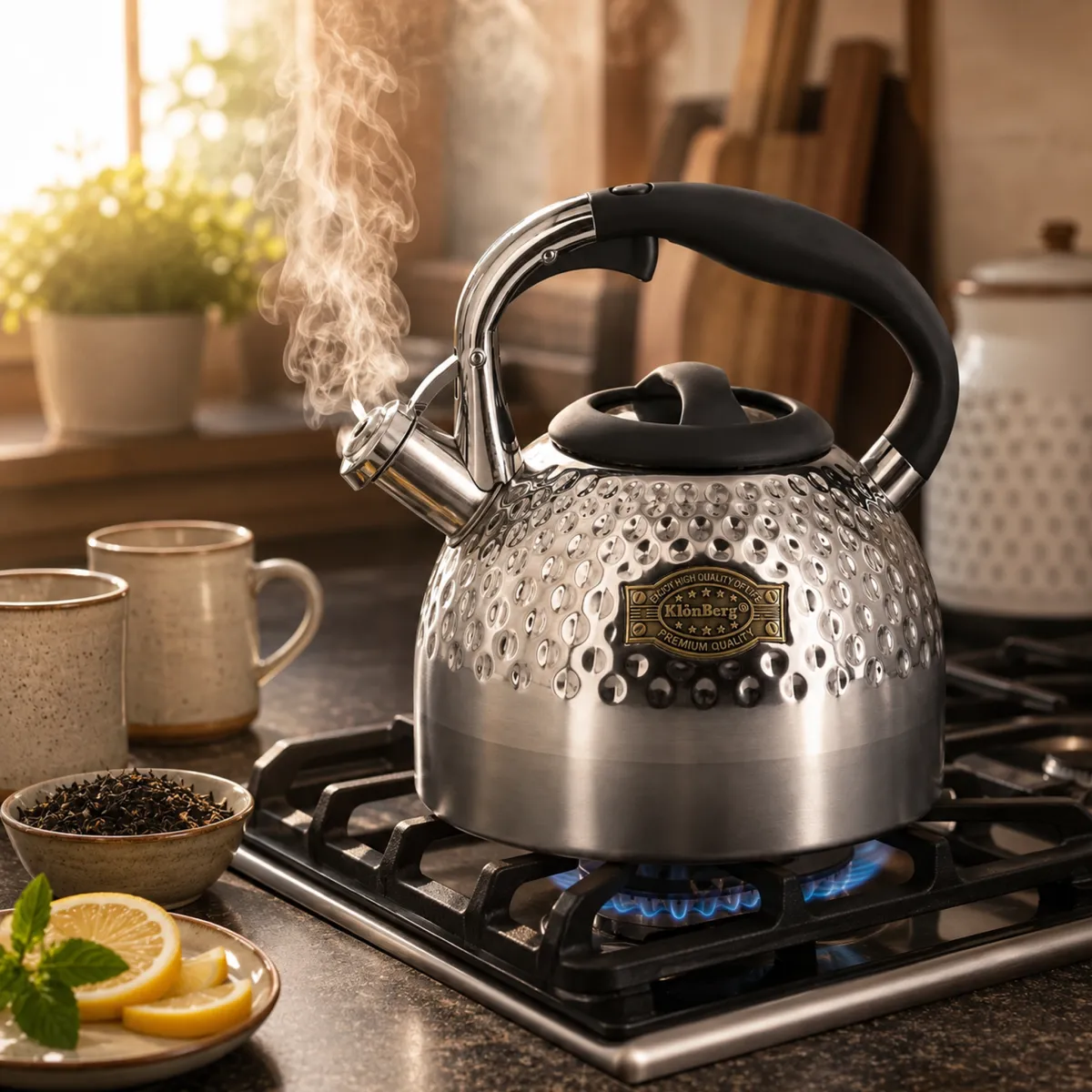 Stainless Steel Whistling Kettle 2.7L Induction