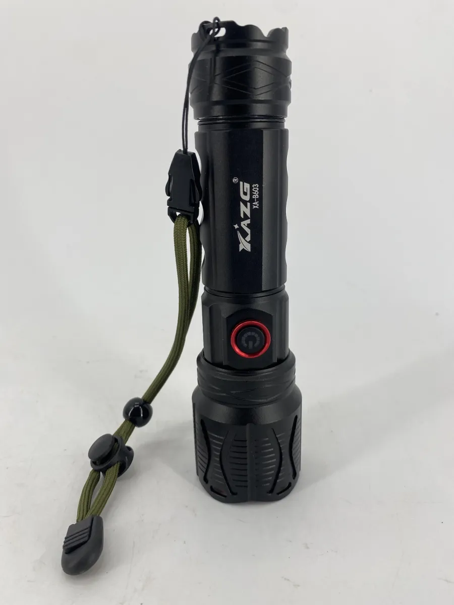 Taktinen LED taskulamppu ladattava XA-B603-L090703
