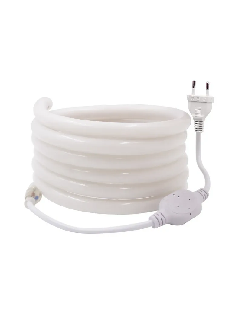 Neon LED Flex 360° 50m 220V IP67 Cold White - KYS0314