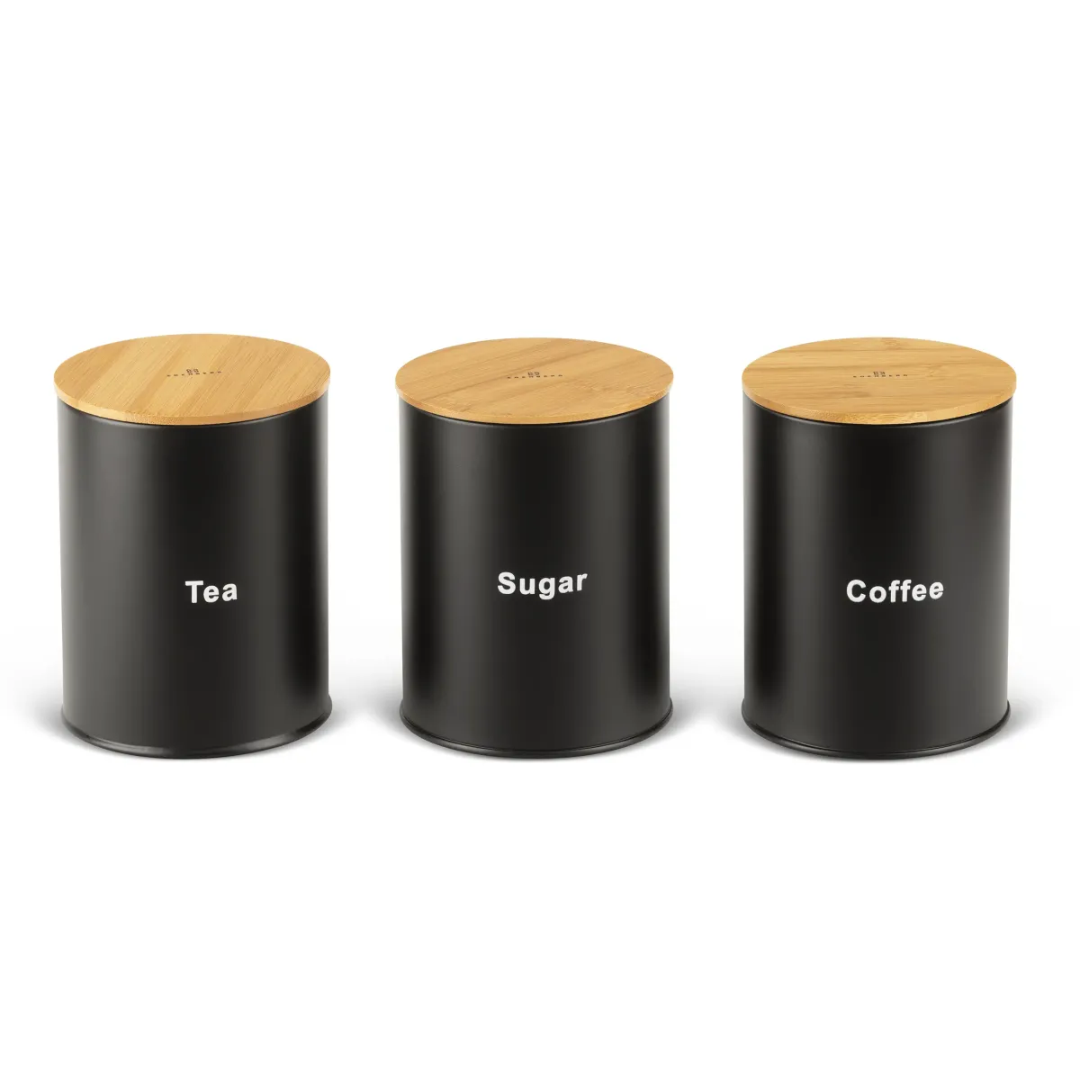 Edenberg 3-pcs set of boxes for sugar tea and coffee EB-147