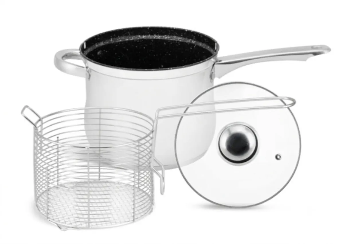 Stainless Steel Deep Fryer & Saucepan Set 3.8 L KB-1510E