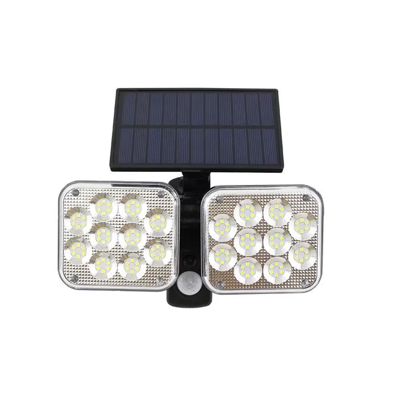 Solar Powered LED Security Light with Motion Sensor - Garden Lighting KDM0755