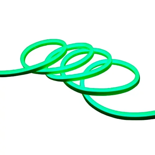NEON FLEX LED Strip 12V Green IP67 6x12mm 10W/m 5m
