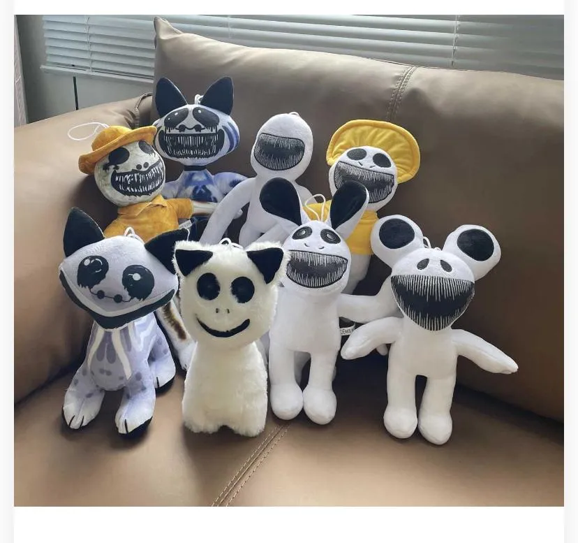 : Horror / Monster Cartoon Animal Plush Toy Assortment