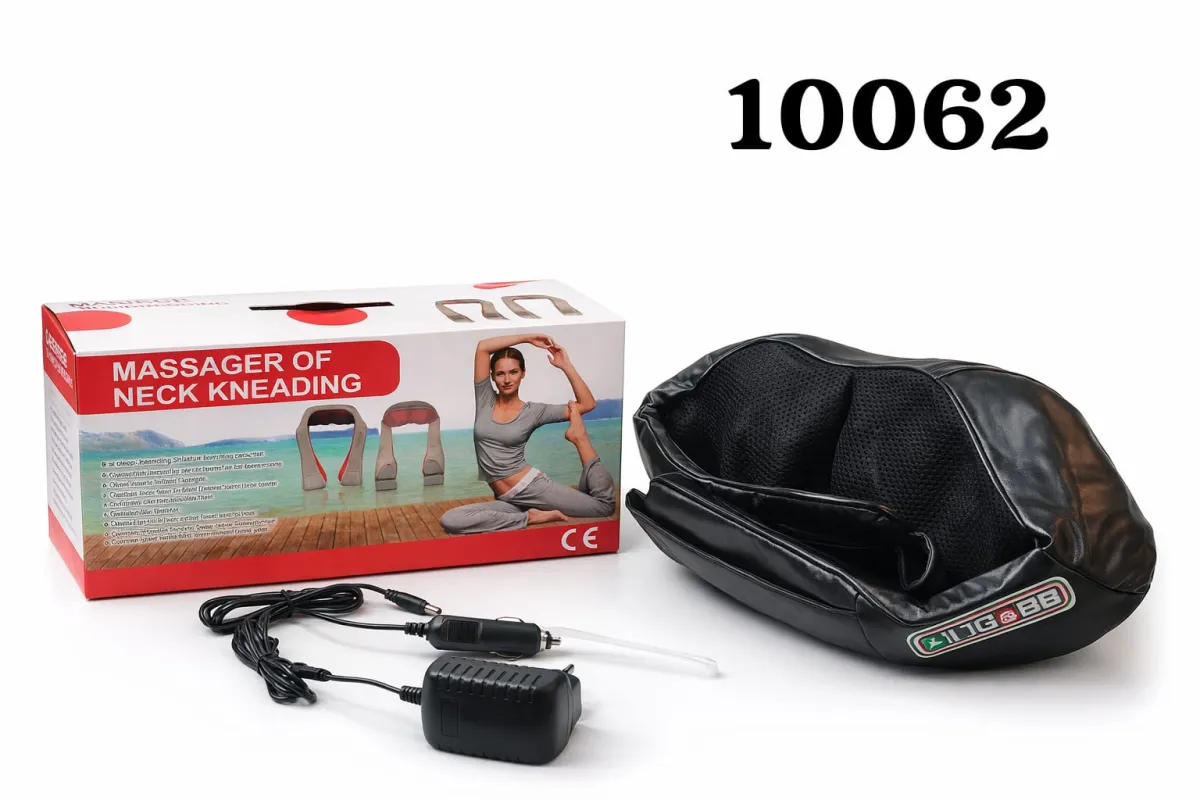 Deep Kneading Neck & Shoulder Massager with Heat – Relaxation and Tension Relief KDM0377