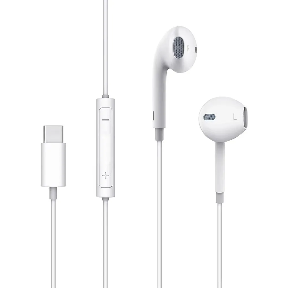Mcdodo Kablolu USB-C Kulakiçi Kulaklık Xiaomi Huawei için Uzaktan Kumandalı KDM0879