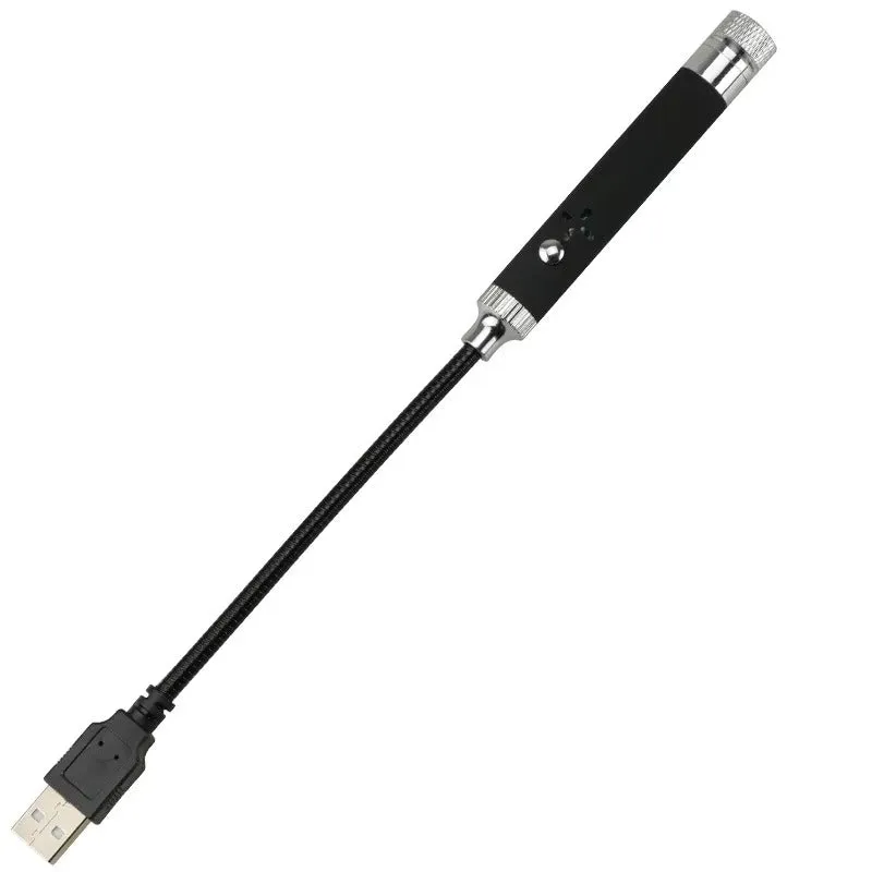 Flexible USB LED Light with Laser Pointer – Ideal for Work and Presentations KDM0087