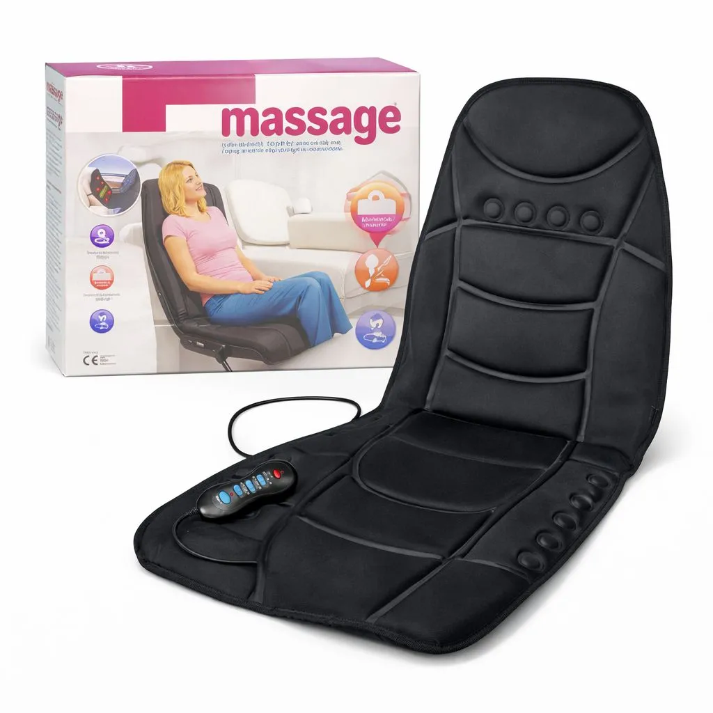 Massage Mat with 10 Motors and Heating Function KDM0389