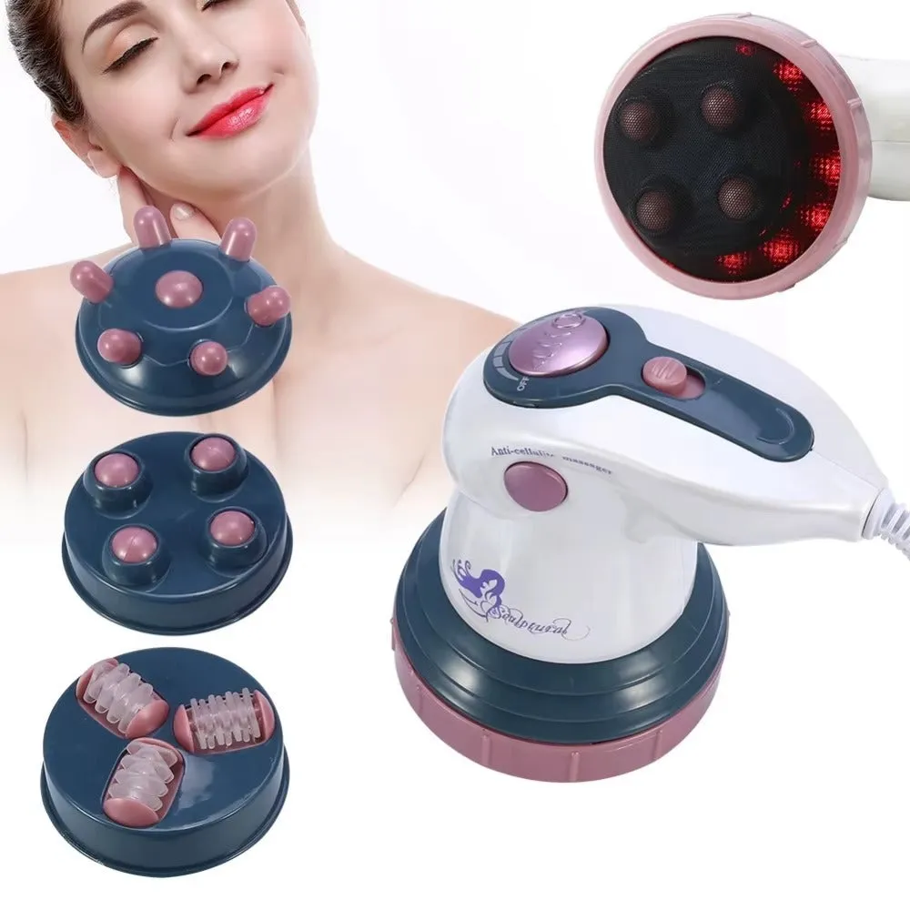Electric Body Slimming and Relaxation Massager 4-in-1 | Anti-Cellulite KDM0106