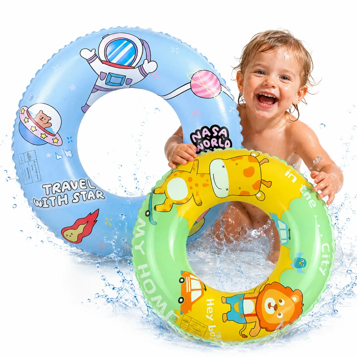 50cm Childrens Swimming Water Ring - T140454