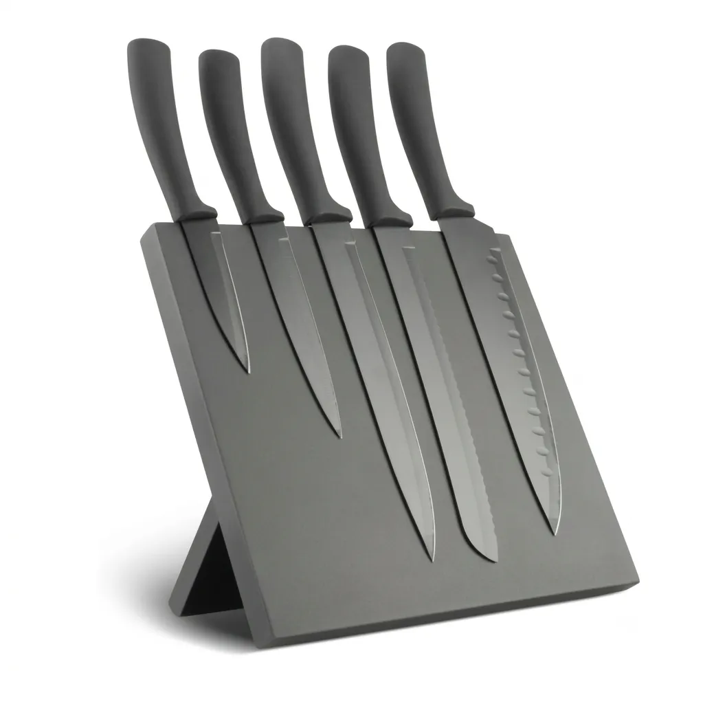 Knife set 6 pcs with magnetic block KB-956E
