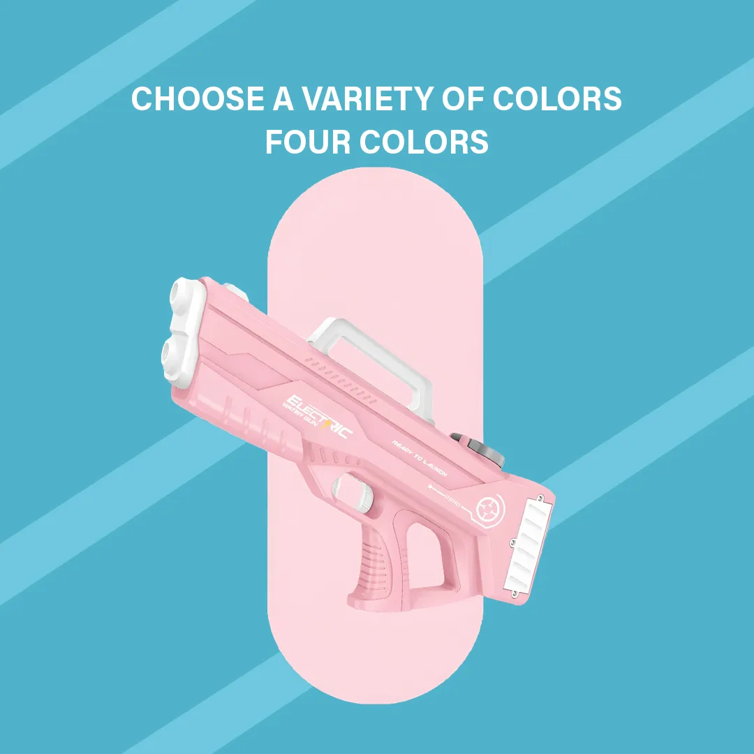 High Power Automatic Electric Water Gun Pink - WG1114