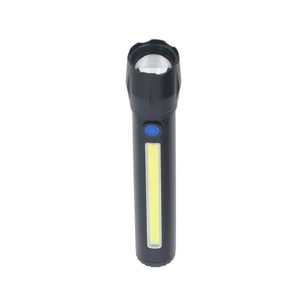 Taktická LED svítilna se zoomem COB + LED, nabíjecí USB - FL1132