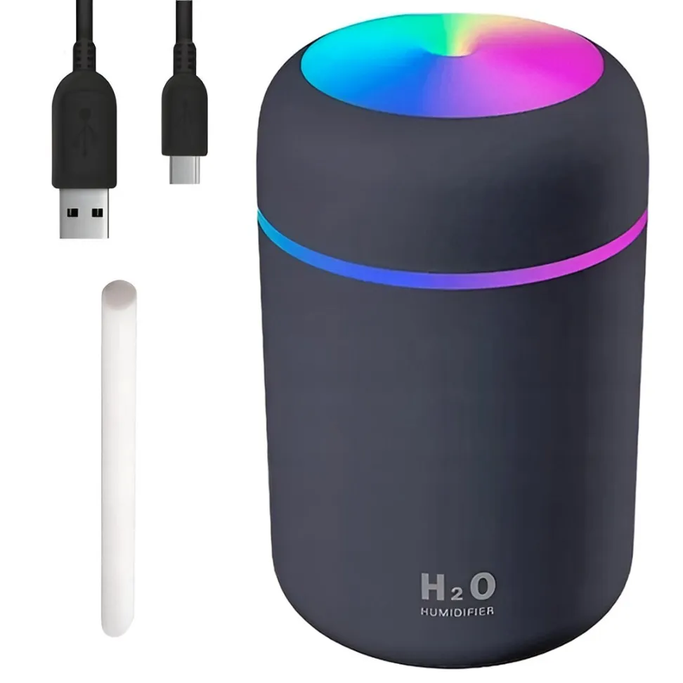 USB Colorful Humidifier (Grey) | DQ-107