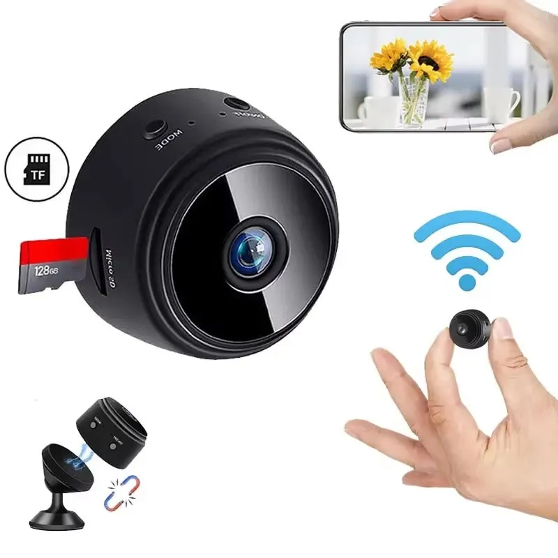 Mini Camera A9 1080p WiFi | Wireless HD Monitoring KDM0411