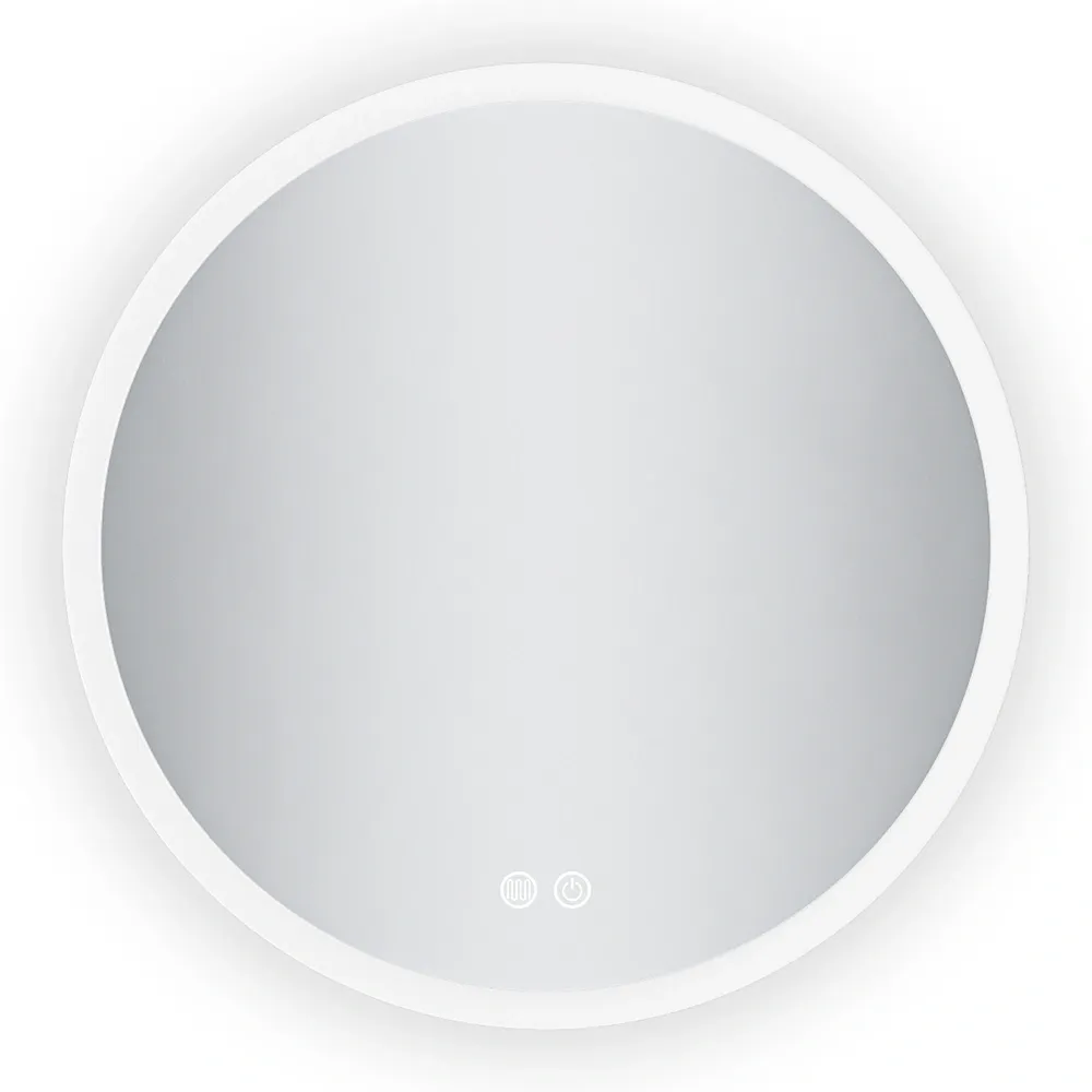 LED Mirror ETERNA 80cm Ø, 18W, 2700-6500K, 1980Lm, IP44, Heated