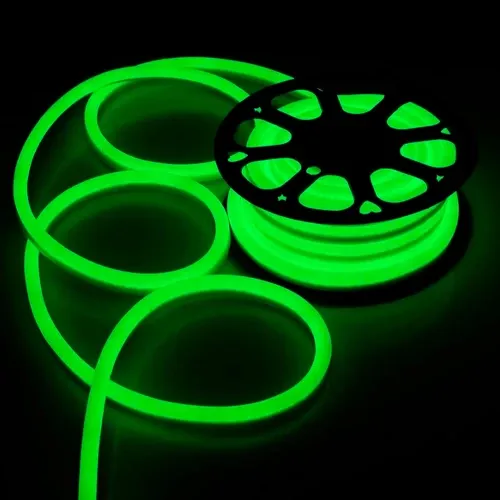 Outdoor LED Neon Strip IP67 Green 220-240V 8W/m