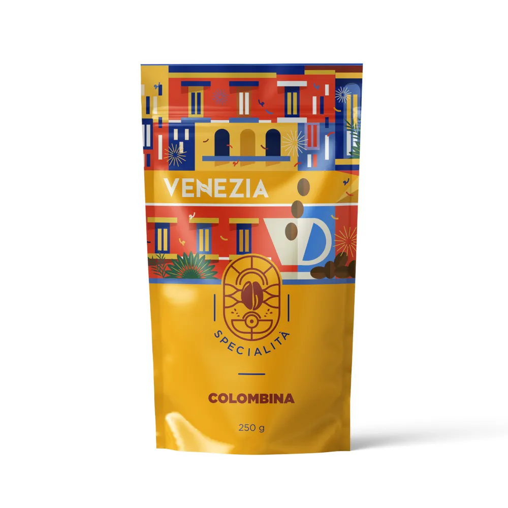 Venezia Specialità Colombina Whole Bean Coffee 250g