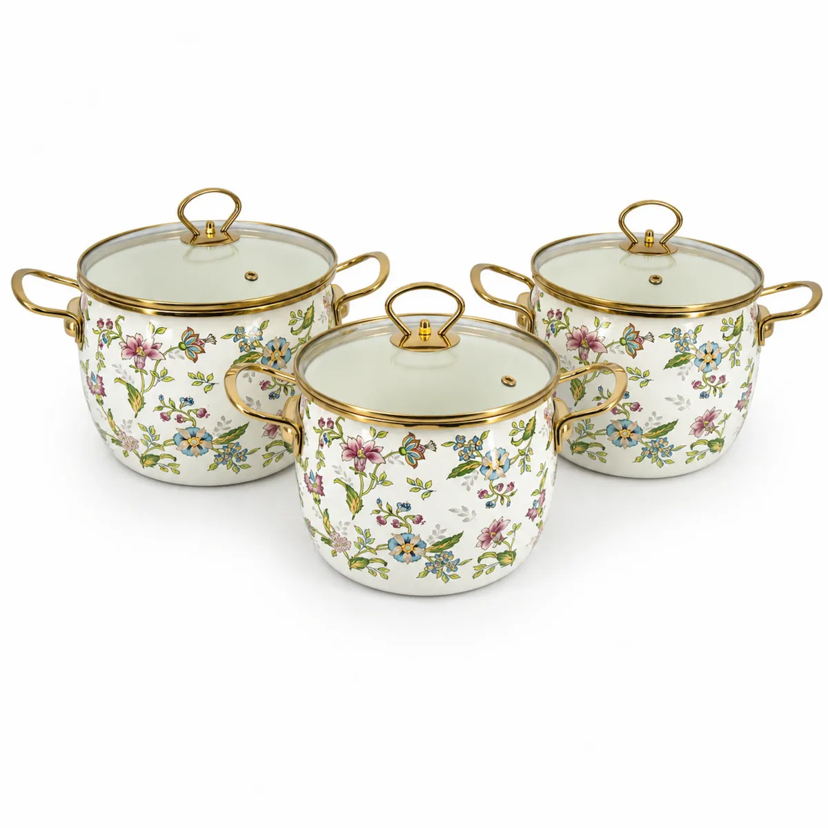 6 Piece Enamel Cookware set EB-5003