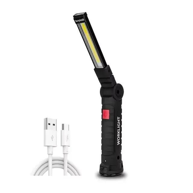 Rechargeable LED Work Light with Magnet, Hook, and IP64 Rating KDM0271