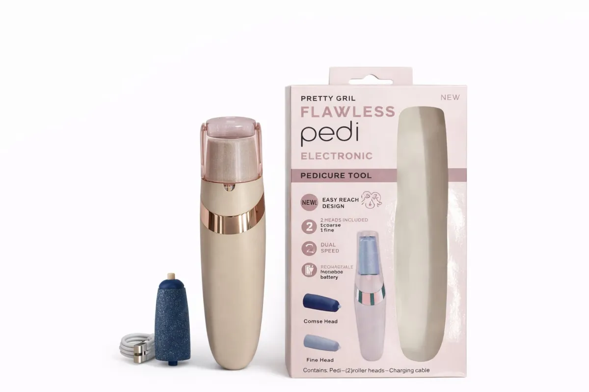 Electric Foot File and Callus Remover - Smooth Feet USB KDM0108