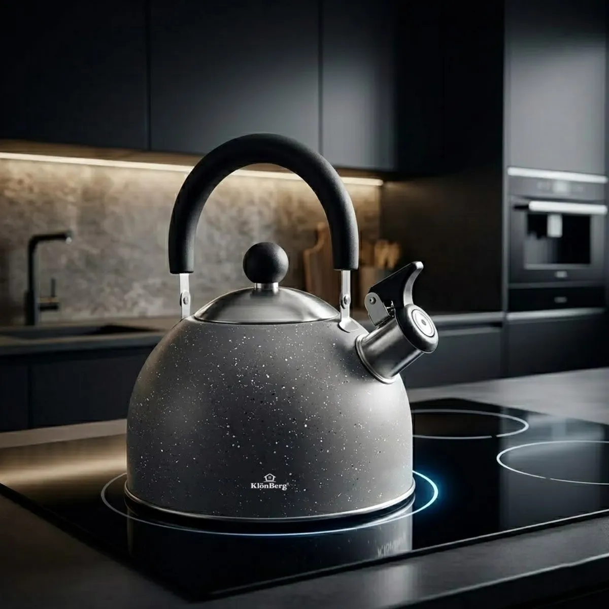 Stainless Steel Whistling Kettle 2.0L Induction Tea Kettle