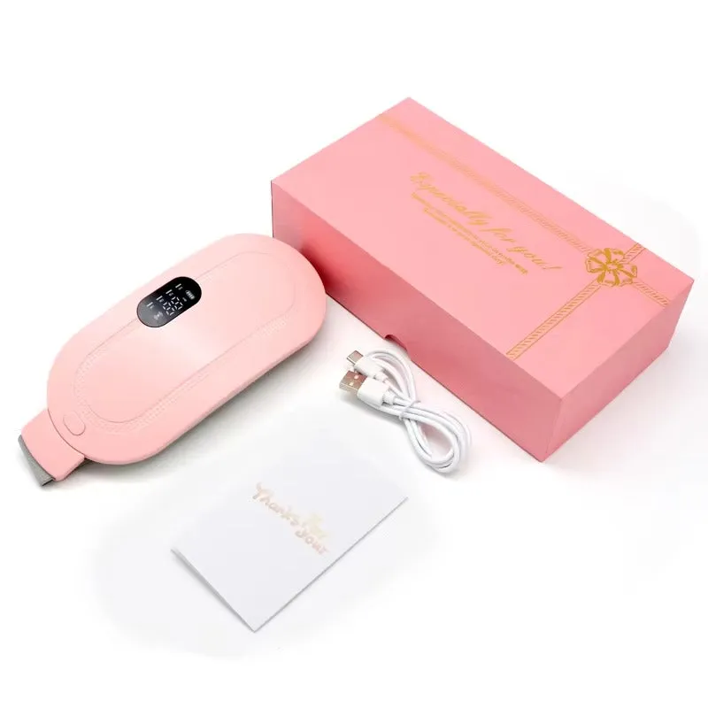Portable Menstrual Heating Pad & Massager with Gift Box - Pain Relief KDM0654