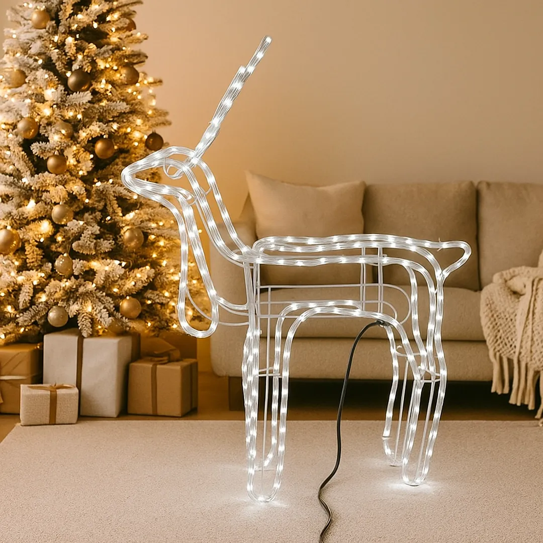 LED Reindeer Silhouette Cool White CP1116