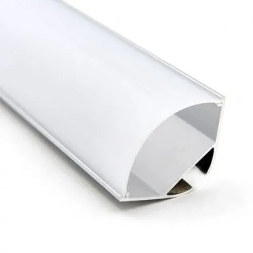 Anodized Aluminum Corner Profile 1-2 Row HB-23.5X23.5A