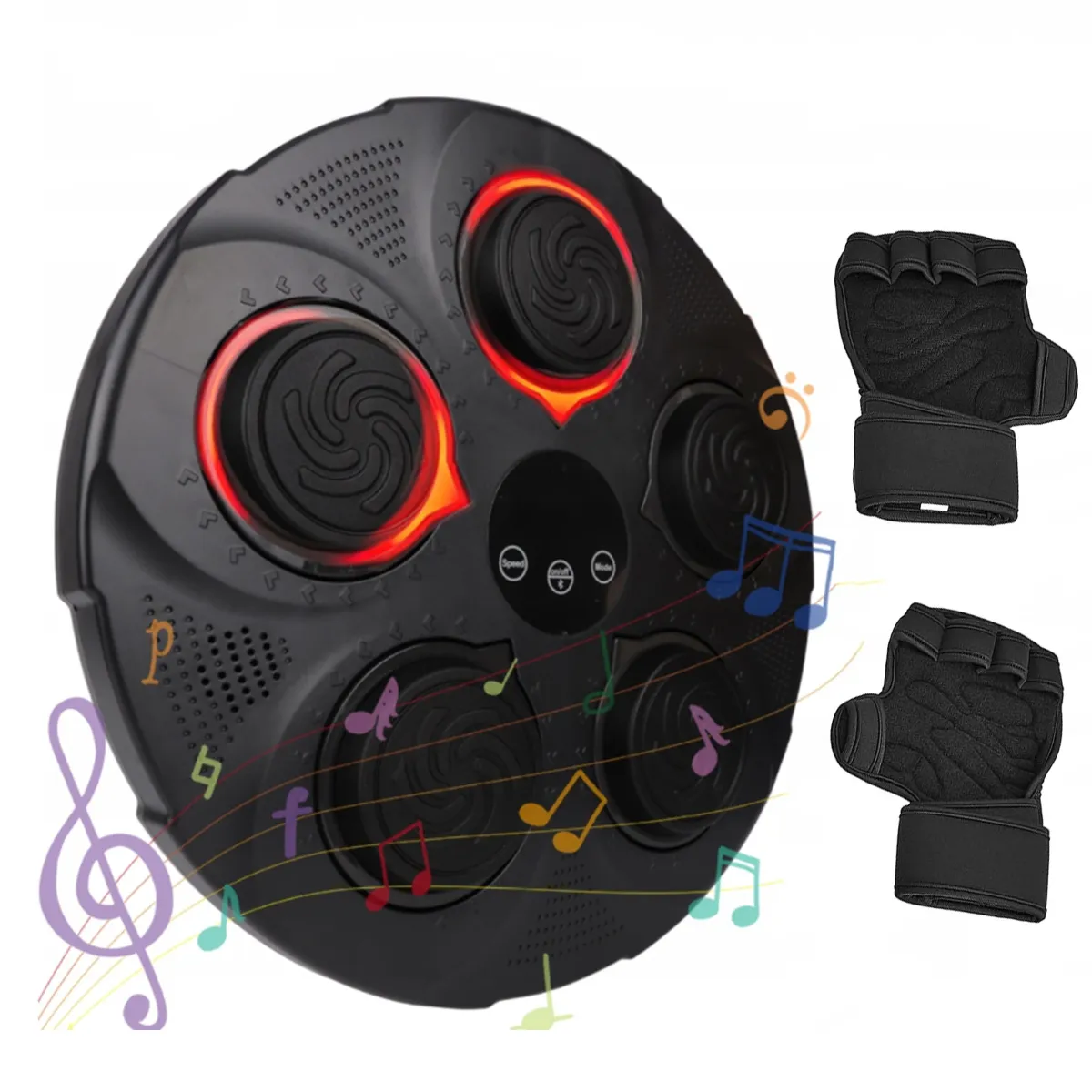 MUSICAL BOXING MACHINE SMART BLUETOOTH + GLOVES SET - F070260