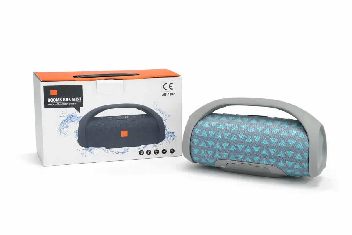 Booms Box Mini Portable Bluetooth Speaker - Wireless & Waterproof KDM0641