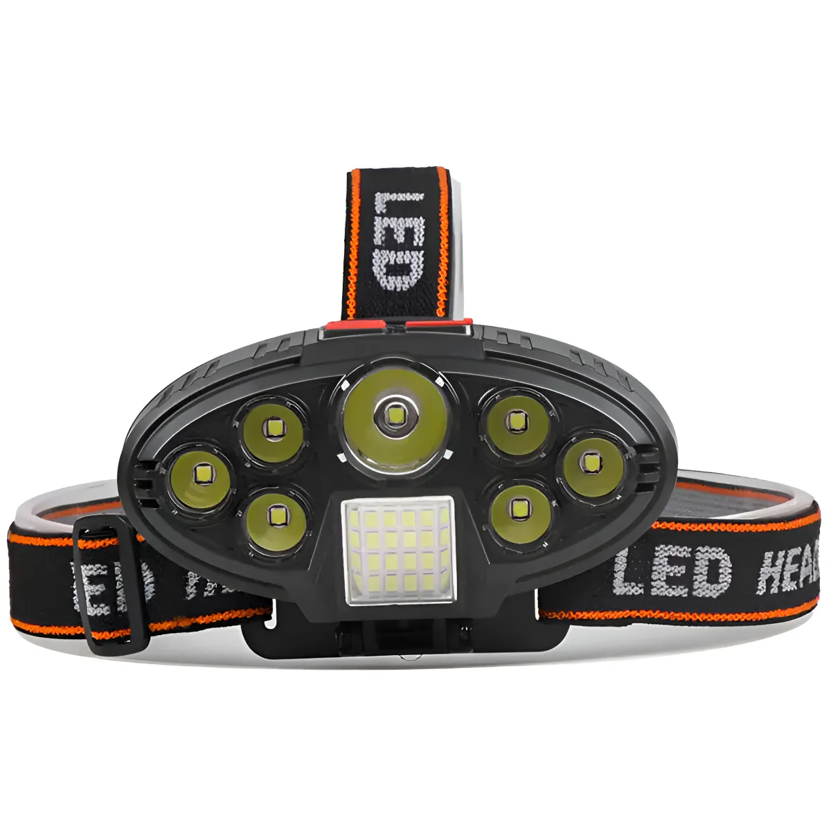 USB Rechargeable Headlamp 7 LED 16 SMD | HL1117