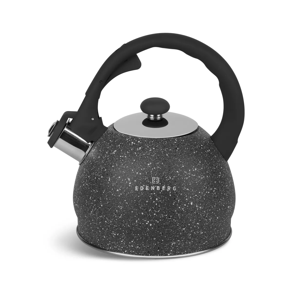 Edenberg Whistling Kettle 2.0L – Stainless Steel Gray Induction | EB-8835