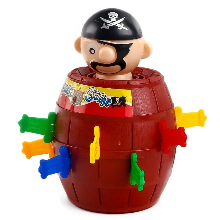 Pirate Barrel Uncle Sword – Interactive Kids Party Toy SC-4624