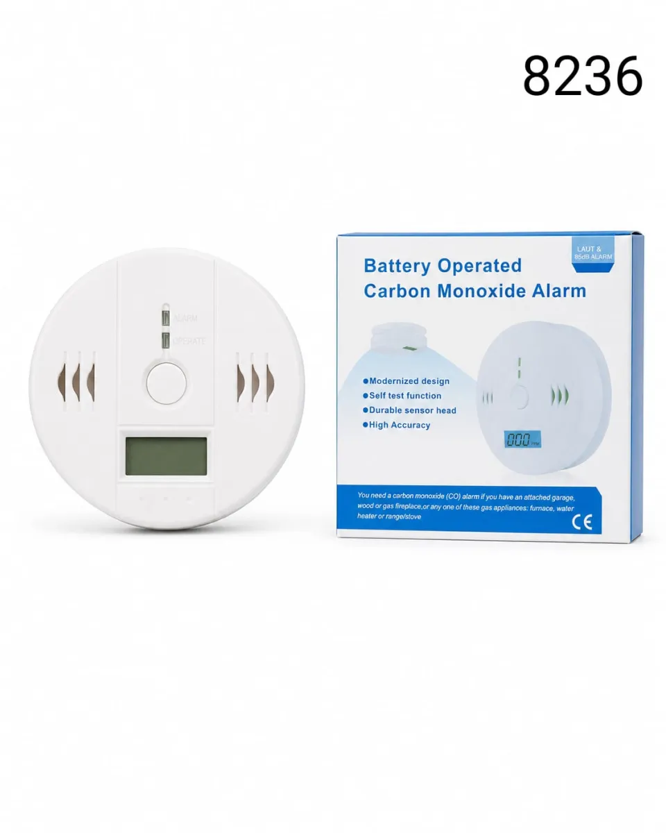 Carbon Monoxide and Gas Sensor with Indicator Display KDM0069
