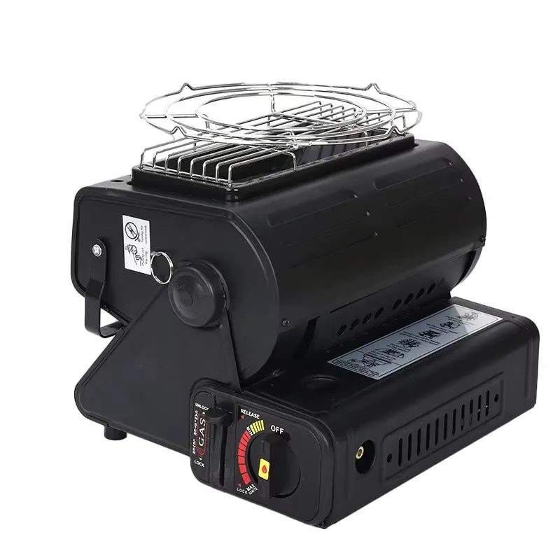 Portable Gas Heater and Grill Stove - Ideal for Outdoor Use KDM0639