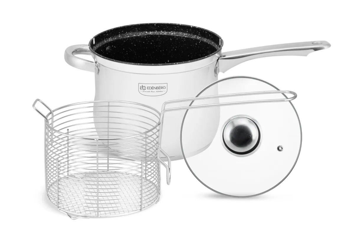 EDENBERG Saucepan with basket 3.8l EB-1510