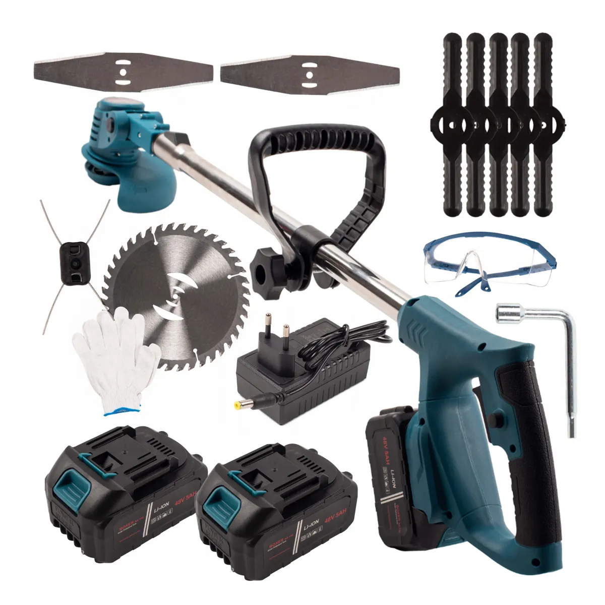 BRUSH CUTTER 48V TELESCOPIC XXL SET wykaszarka akumulatorowa | BX-142