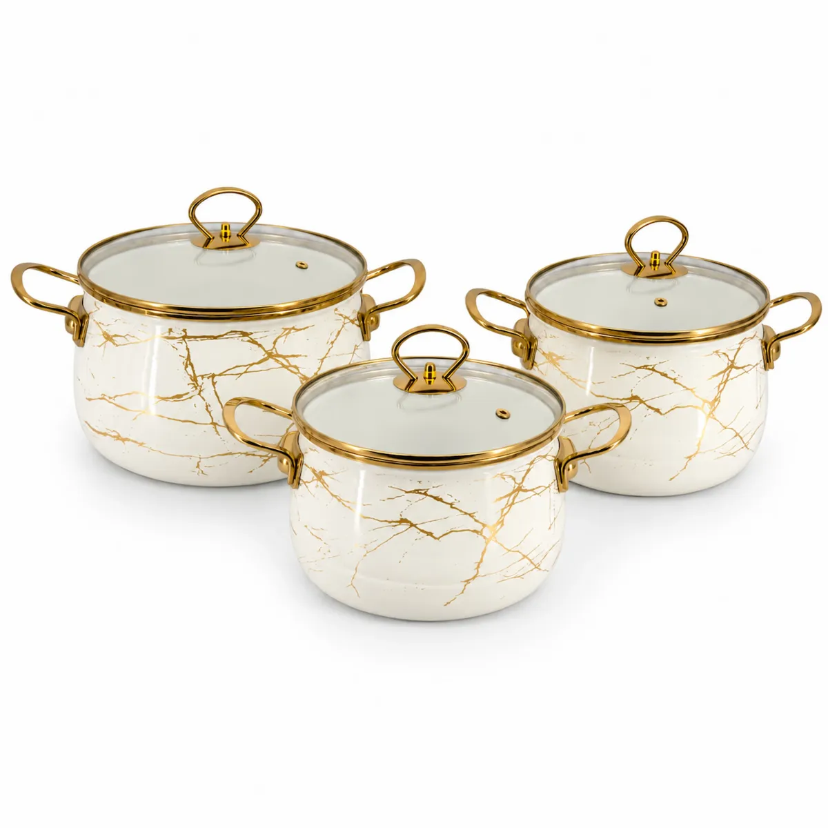 6 Piece Enamel Cookware set | EB-9125