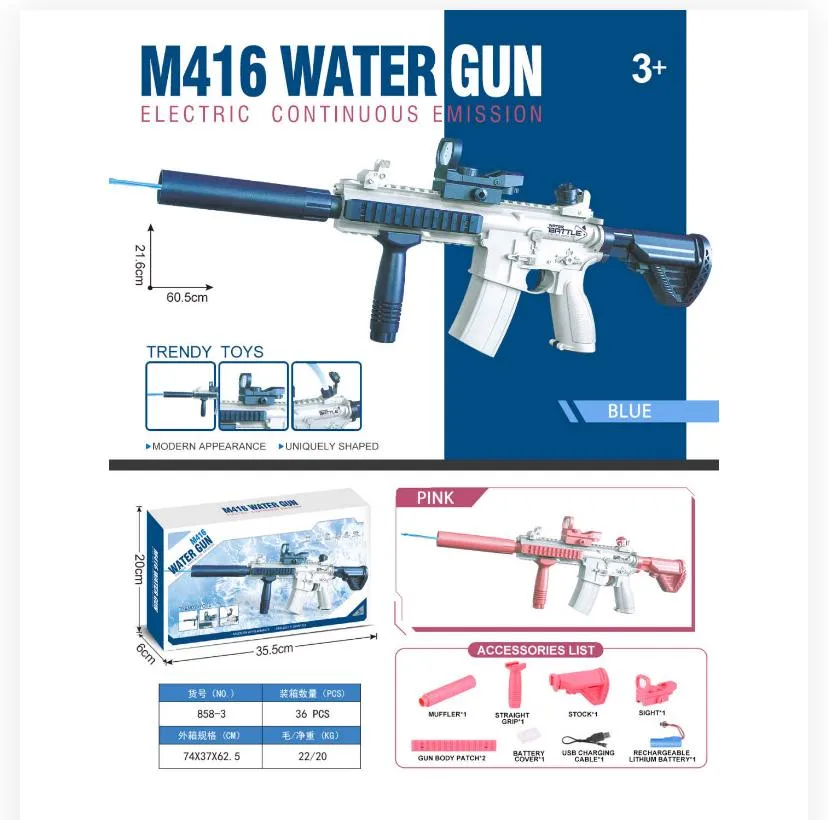 M416 water gub elelctric continuos/853–3