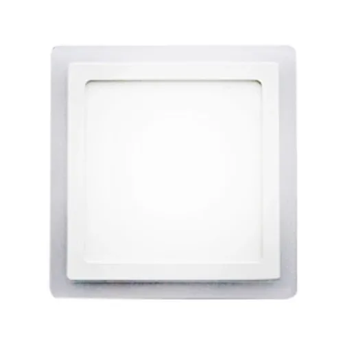 LED Recessed Panel 12W+4W 3000K 3 Modes