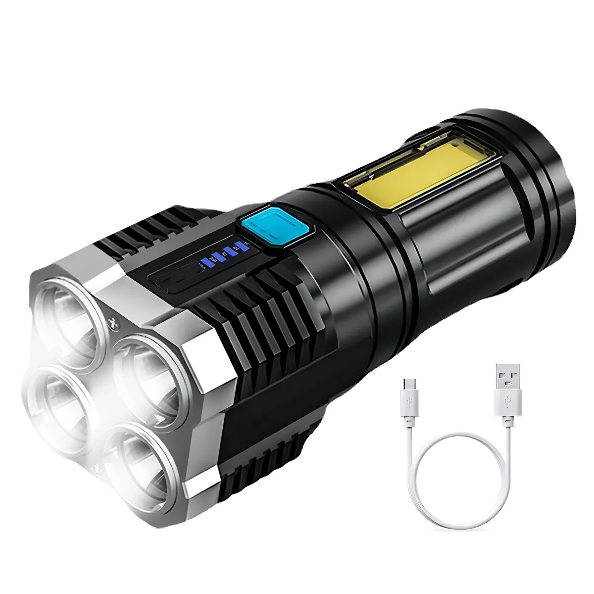Lampe de poche puissante rechargeable USB | FL1122