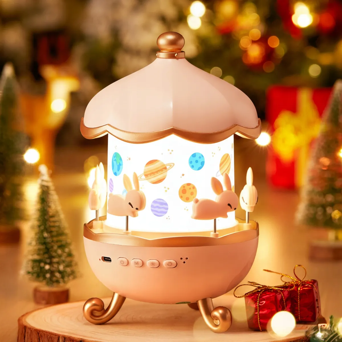 Bunny’s Carousel Night Light Projector Bluetooth Edition - L090867