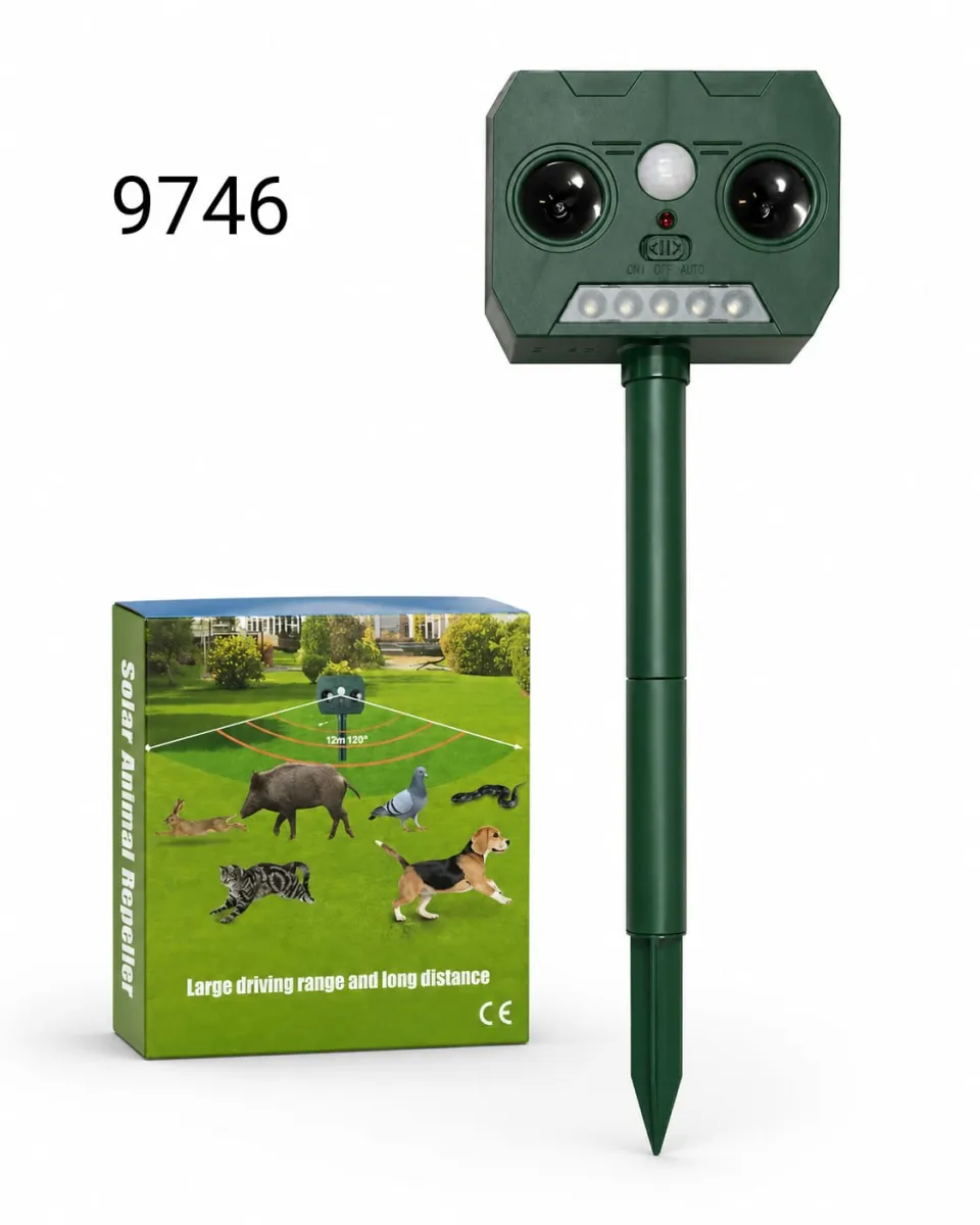 Solar Animal Repellent for Garden KDM0817