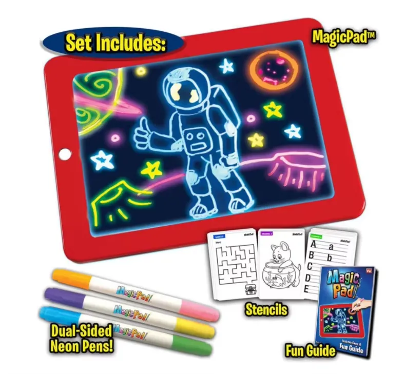 MagicPad 3D LED Drawing Tablet for Kids - Creative Fun KDM0353