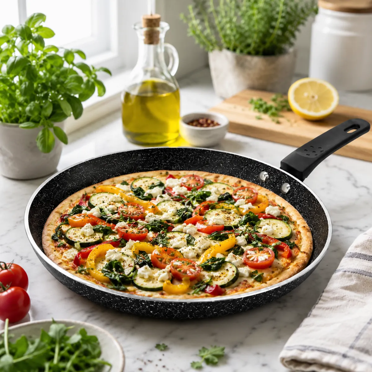 Pizza Pan 26cm with Granite Non-Stick Coating