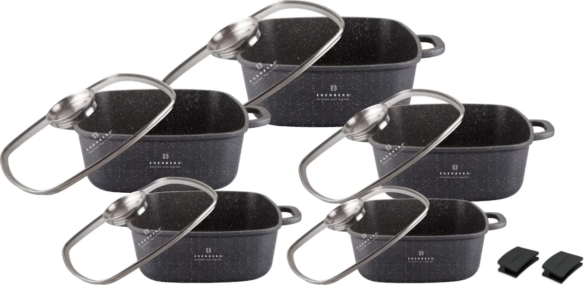 EDENBERG Cookware set 10pcs EB-3986