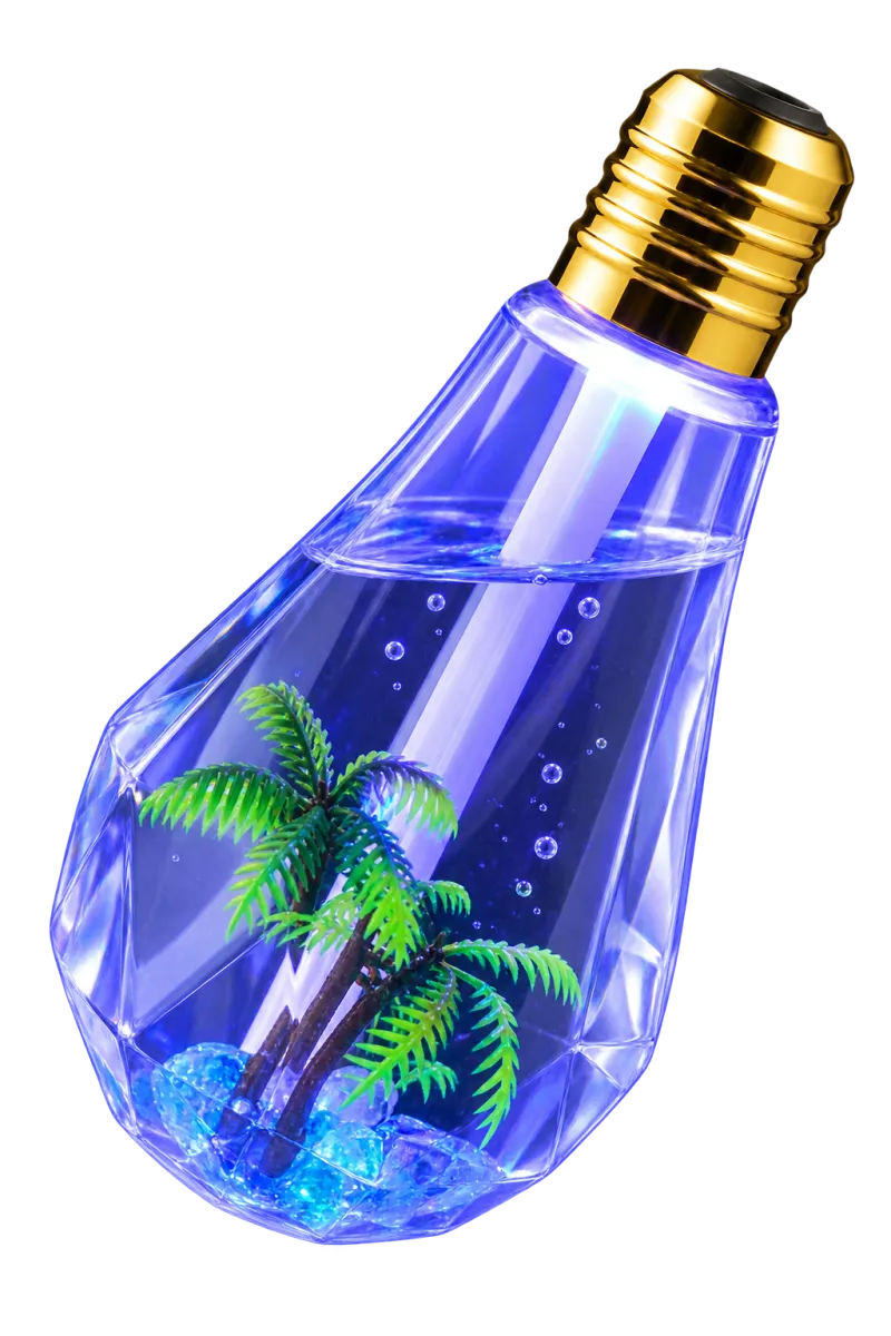 Air Humidifier Ionizer RGB Bulb - SC-4764