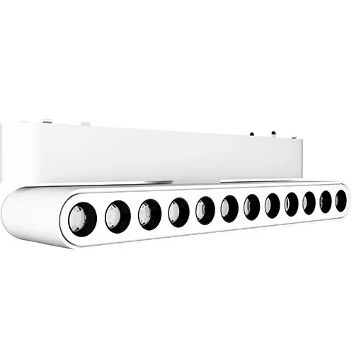 SLIM Magnetic Track Light 12W 3000K Foldable Grill Light 48V