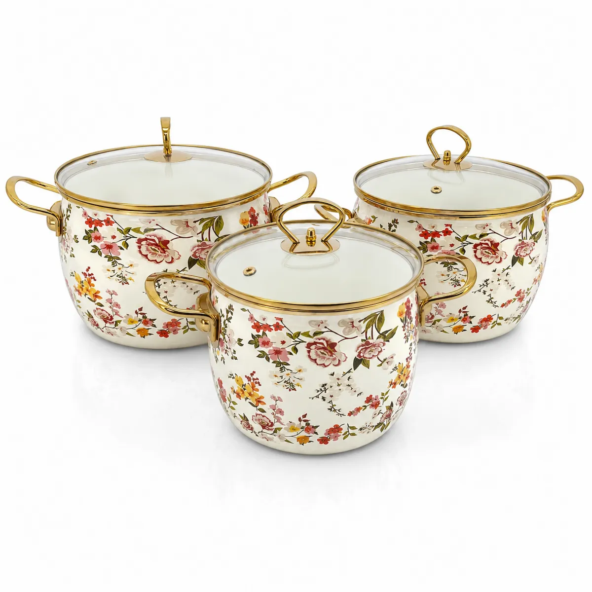 6 Piece Enamel Cookware set | EB-5004